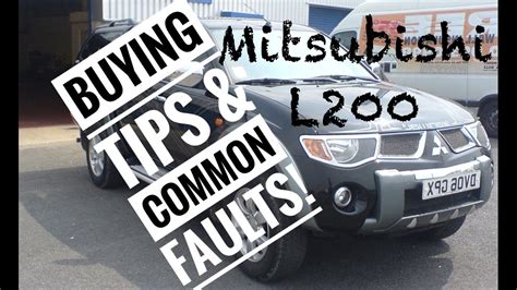 The modern model (since 2006) in a number of countries is realized under the name Mitsubishi Triton. . Mitsubishi l200 common faults